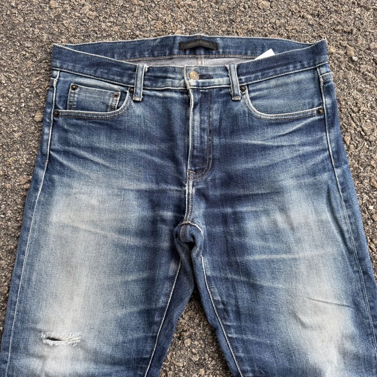 Japanese Brand W34 VINTAGE JAPANESE SELVEDGE DENIM FADED JEAN PANTS Size US 34 / EU 50 - 2 Thumbnail