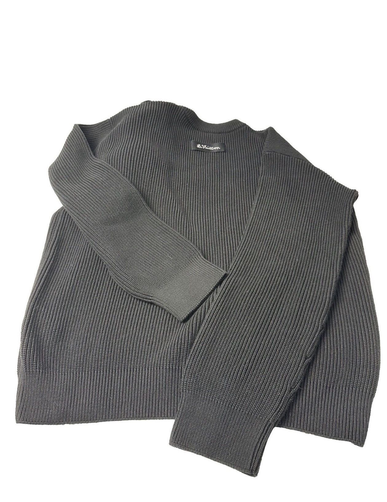 Louis Vuitton Louis Vuitton black doll sweater Nextarrow-2501 Size US XXL / EU 58 / 5 - 2 Thumbnail