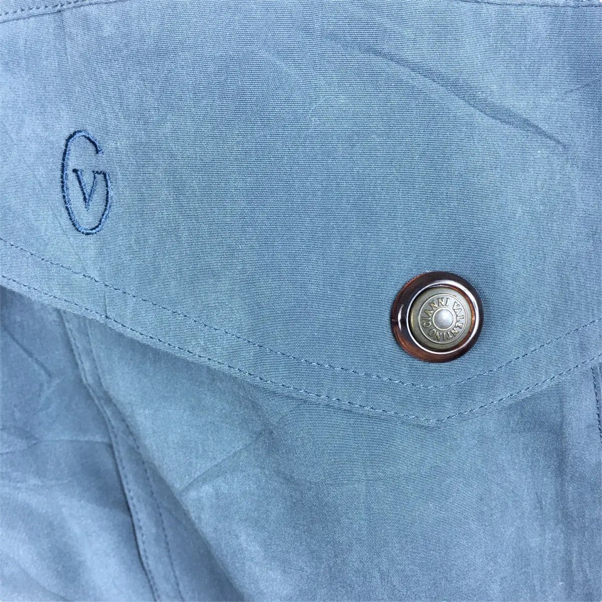 Vintage Vtg GIANNI VALENTINO Baracuta Jacket Parka Trench Outdoor Size US L / EU 52-54 / 3 - 5 Thumbnail