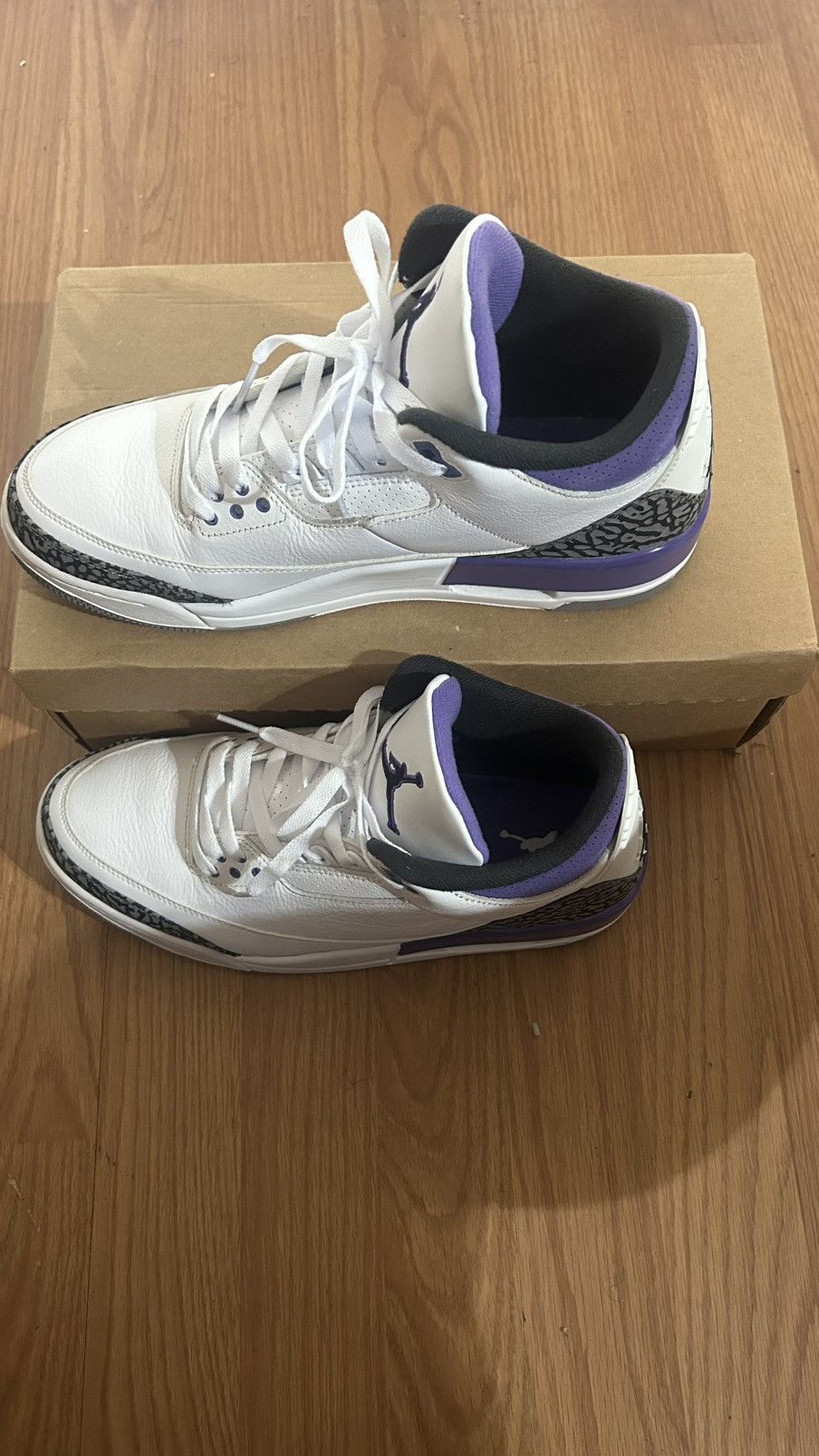 Jordan Brand Jordan 3 Retro dark iris Size US 10.5 / EU 43-44 - 6 Thumbnail