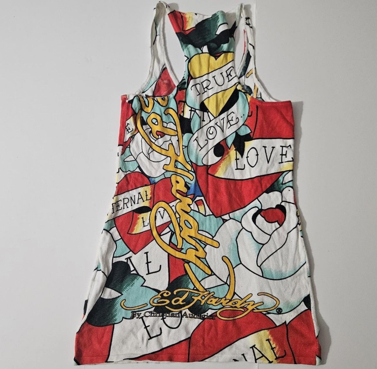 Ed Hardy Tattoo art Ed Hardy Mini Dress/ Tank Size L / US 10 / IT 46 - 3 Thumbnail