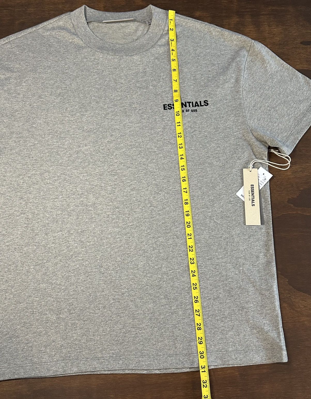 FOG Essentials Fear of God ‘Dark Oatmeal’ Tee (SS22) Large Size US L / EU 52-54 / 3 - 9 Thumbnail