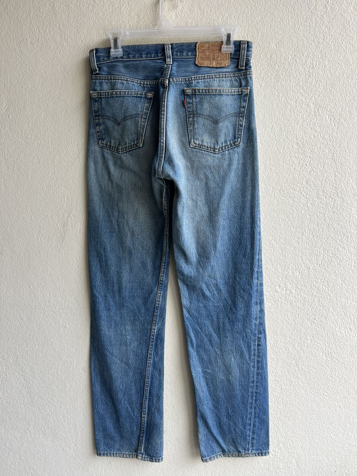 Levi's Vintage 80s Levi’s 501 Made in USA Dirty Mud Denim Jeans Size US 30 / EU 46 - 3 Thumbnail