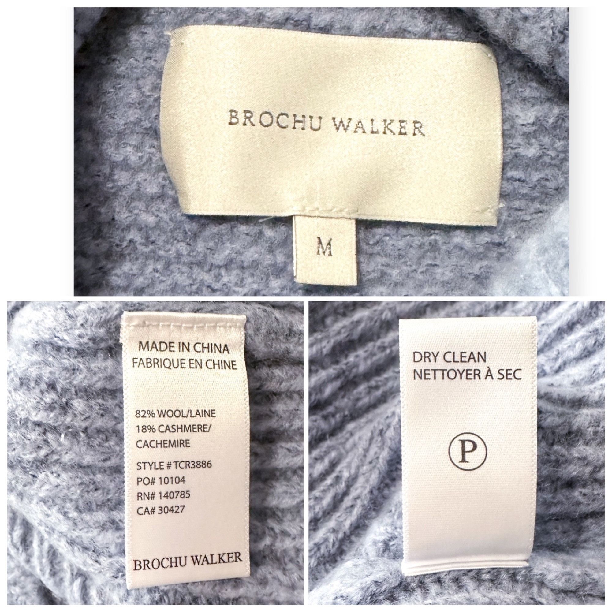 Brochu Walker Brochu Walker Elian Pullover Sweater, Size M, New with tag, Size M / US 6-8 / IT 42-44 - 5 Thumbnail