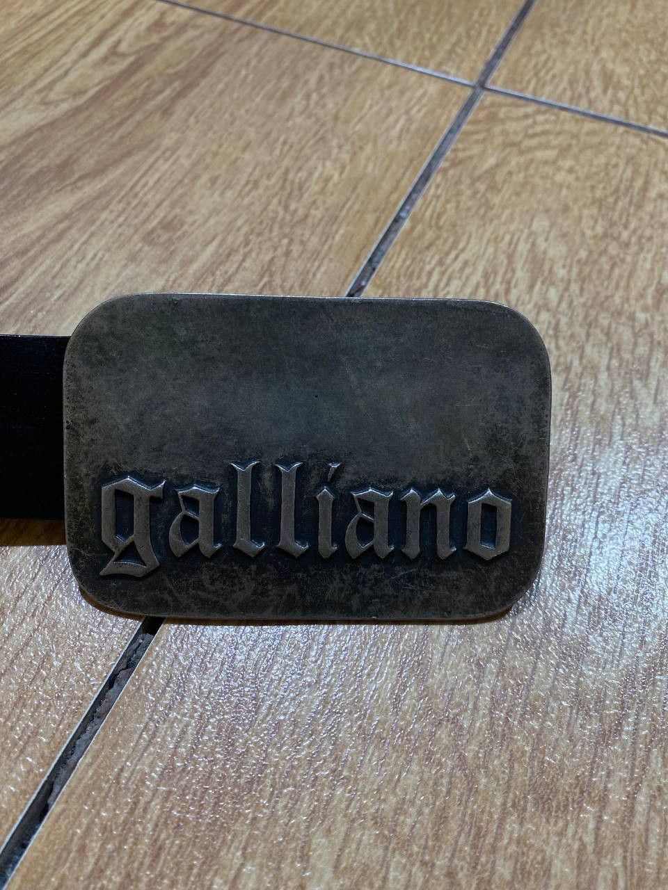 VINTAGE Big Logo John Galliano Y2K Belts