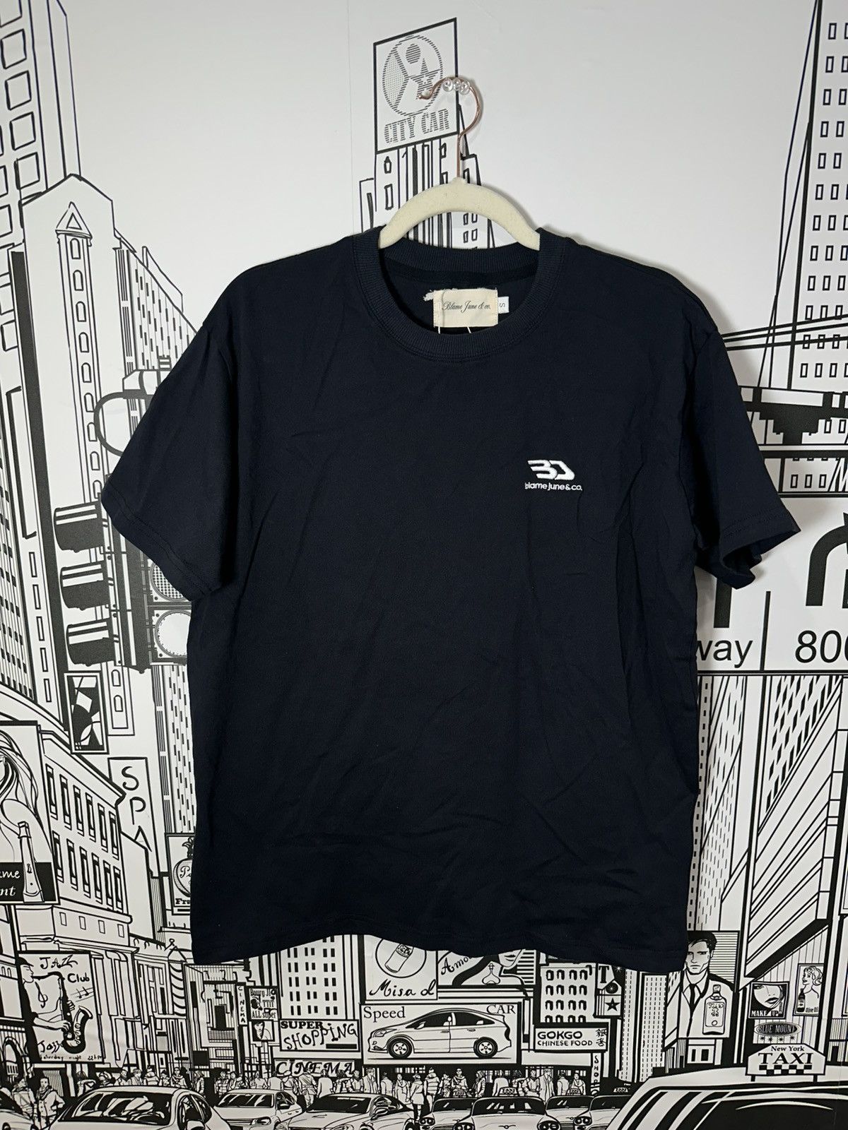 Other Blame June & Co. Basic T-Shirt 2XL Navy Size US XXL / EU 58 / 5 - 3 Thumbnail