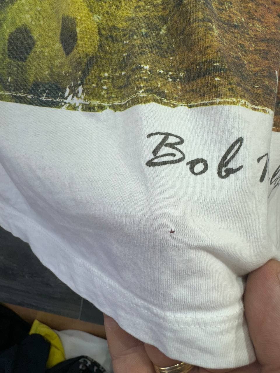 Bob Marley × Rap Tees × Vintage Vintage Bob Marley 'Soccer 77' T Shirt Tee Streetwear Hype Size US S / EU 44-46 / 1 - 3 Thumbnail