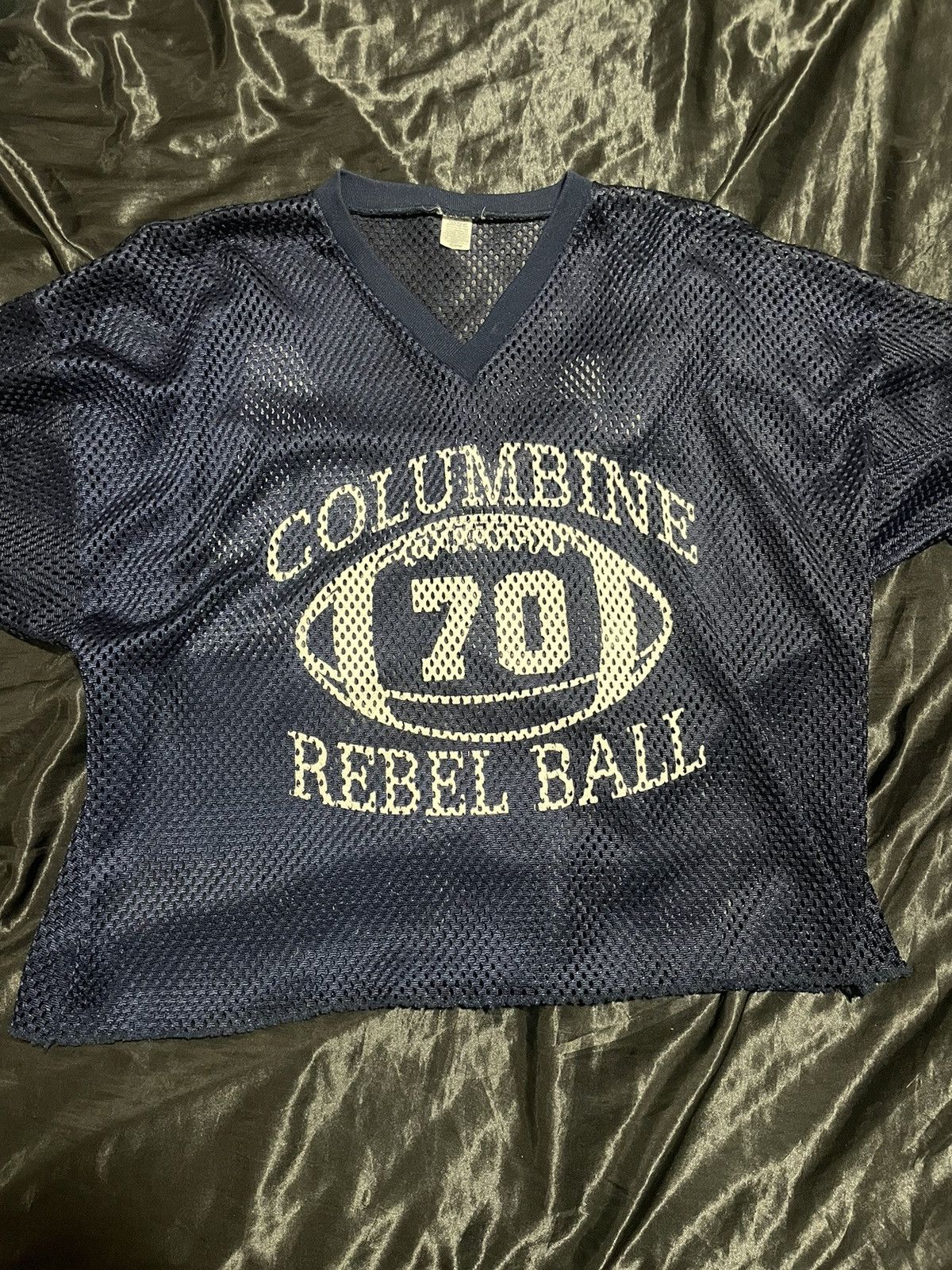 Image of Vintage 90's Columbine Practice Jersey in Navy, Men's (Size XL)