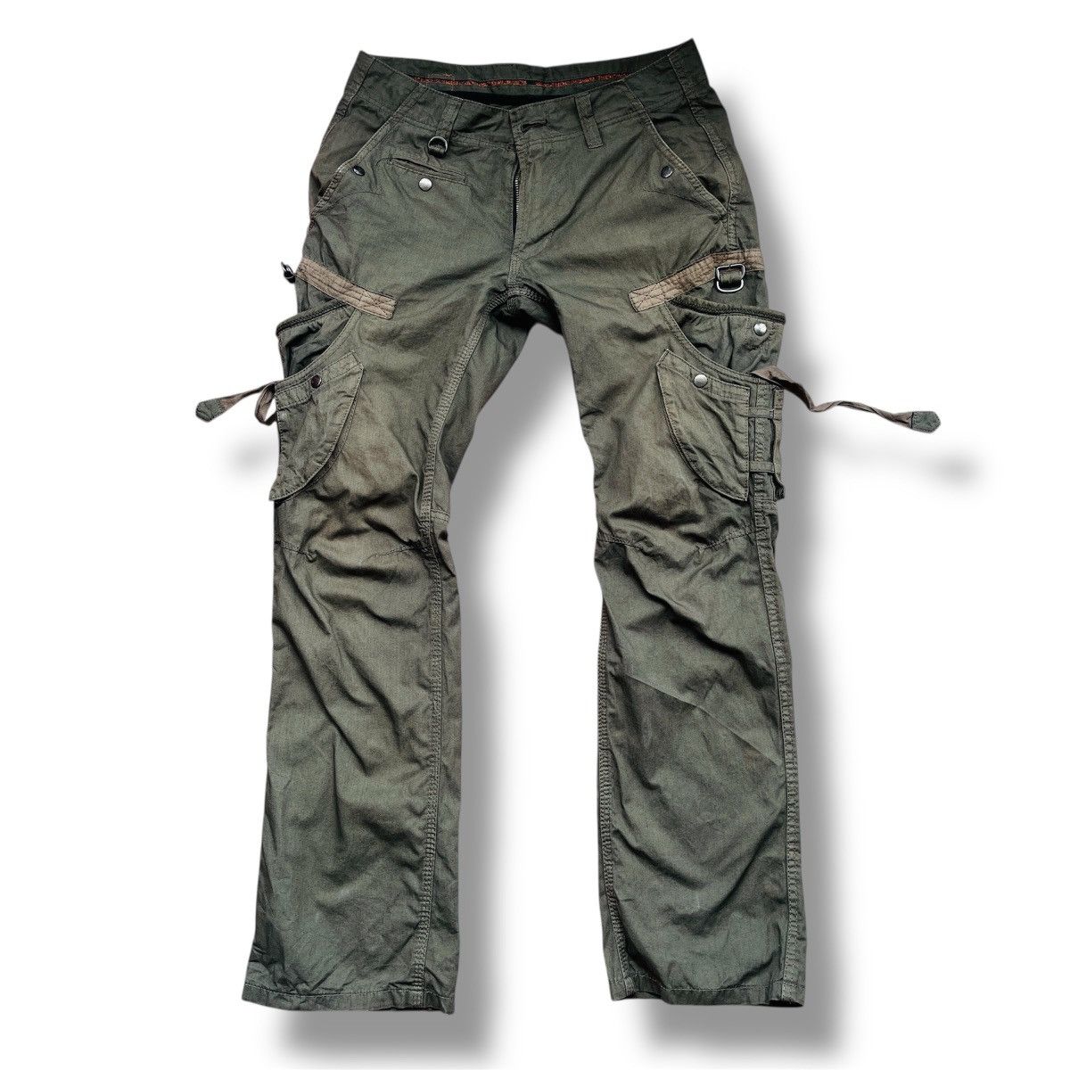 Nicole Club × Seditionaries Bondage Tactical Pocket Pants Nicole Club For Men Japan Size US 30 / EU 46 - 3 Thumbnail