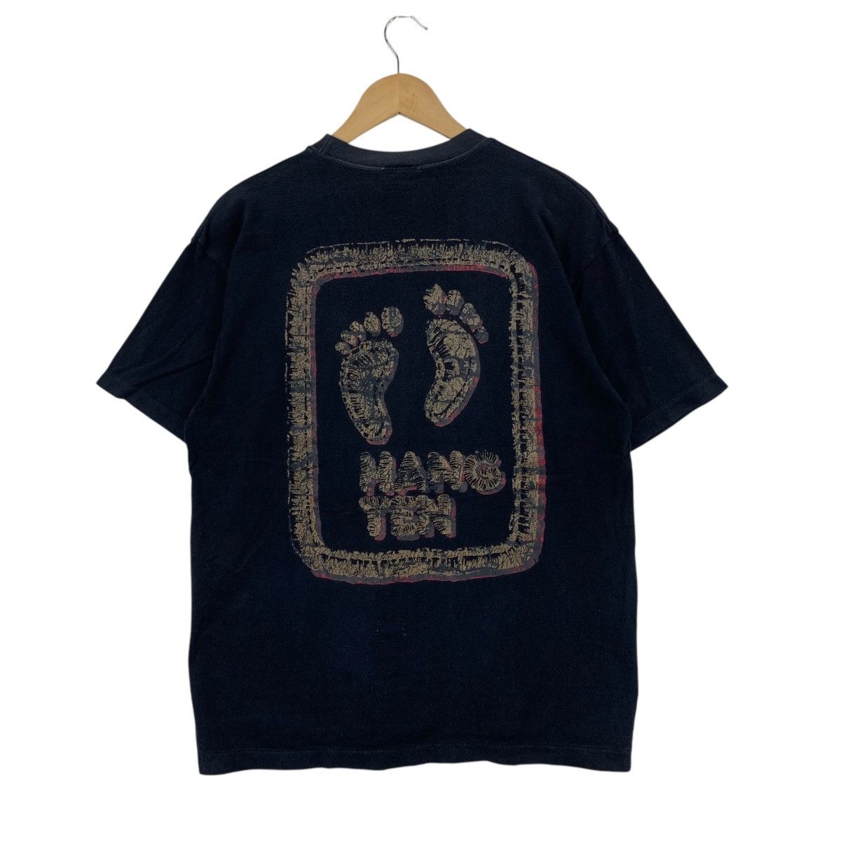 Hang Ten Vintage HANG TEN Back Hit Surfing Surfboard Tshirt Size US M / EU 48-50 / 2 - 1 Thumbnail
