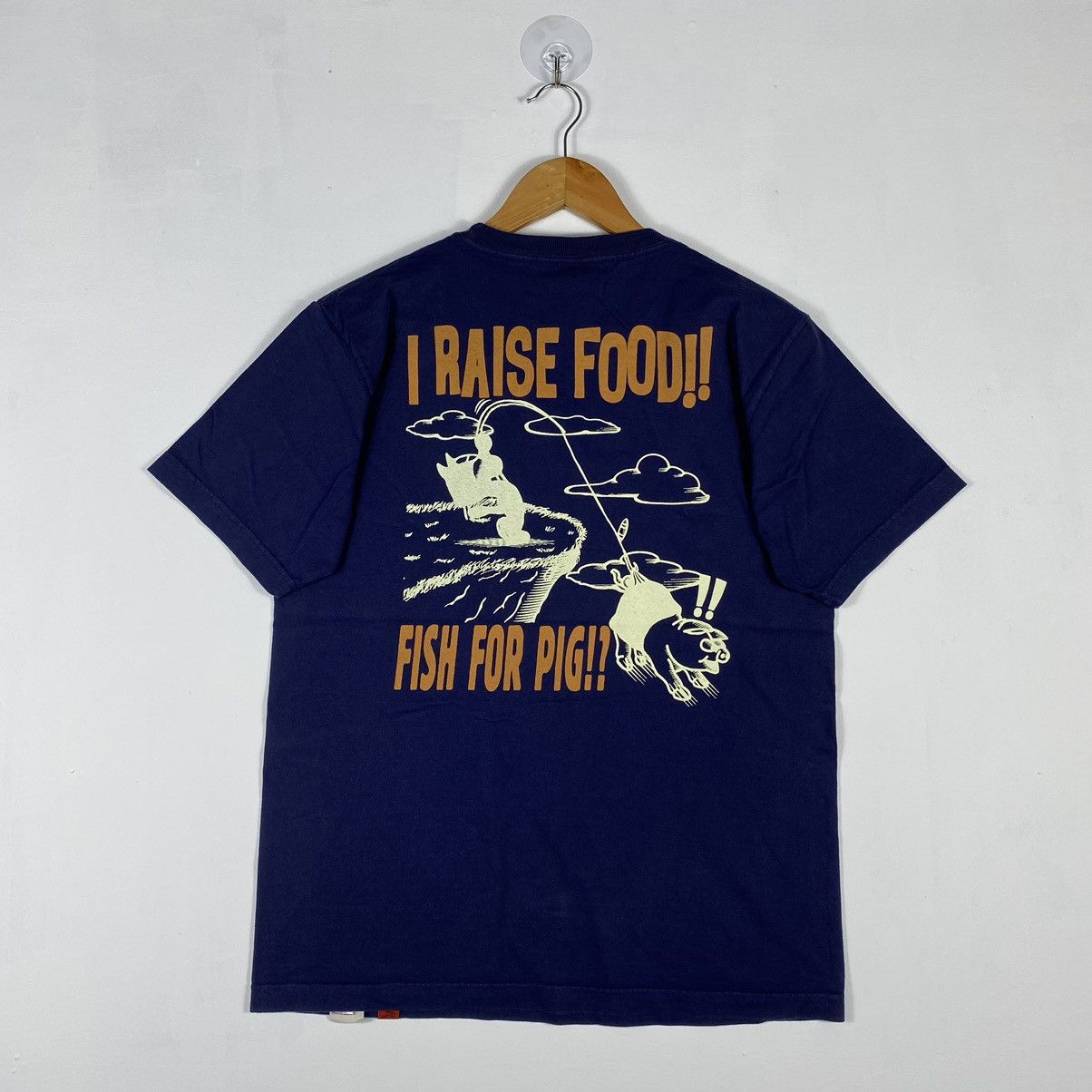 Studio D'Artisan STUDIO D'ARTISAN FELIX Let's Fishing Hunter Cat Indigo Tee Size US L / EU 52-54 / 3 - 6 Thumbnail
