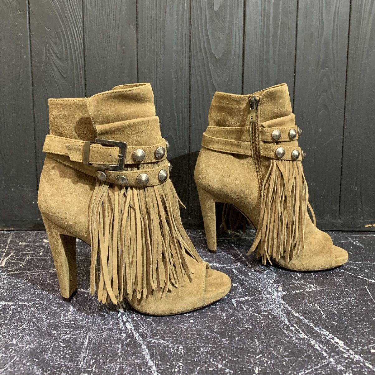 Other PURA LOPEZ SUEDE ANKLE HEELS SIZE 37 Isabel Marant Style Size US 7 / IT 37 - 3 Thumbnail