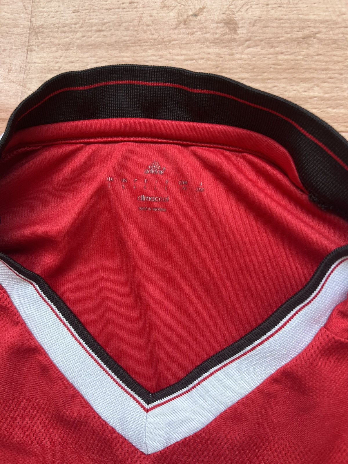 Adidas 2017/18 Manchester United Adidas Home Soccer Jersey Men’s L Size US L / EU 52-54 / 3 - 4 Thumbnail