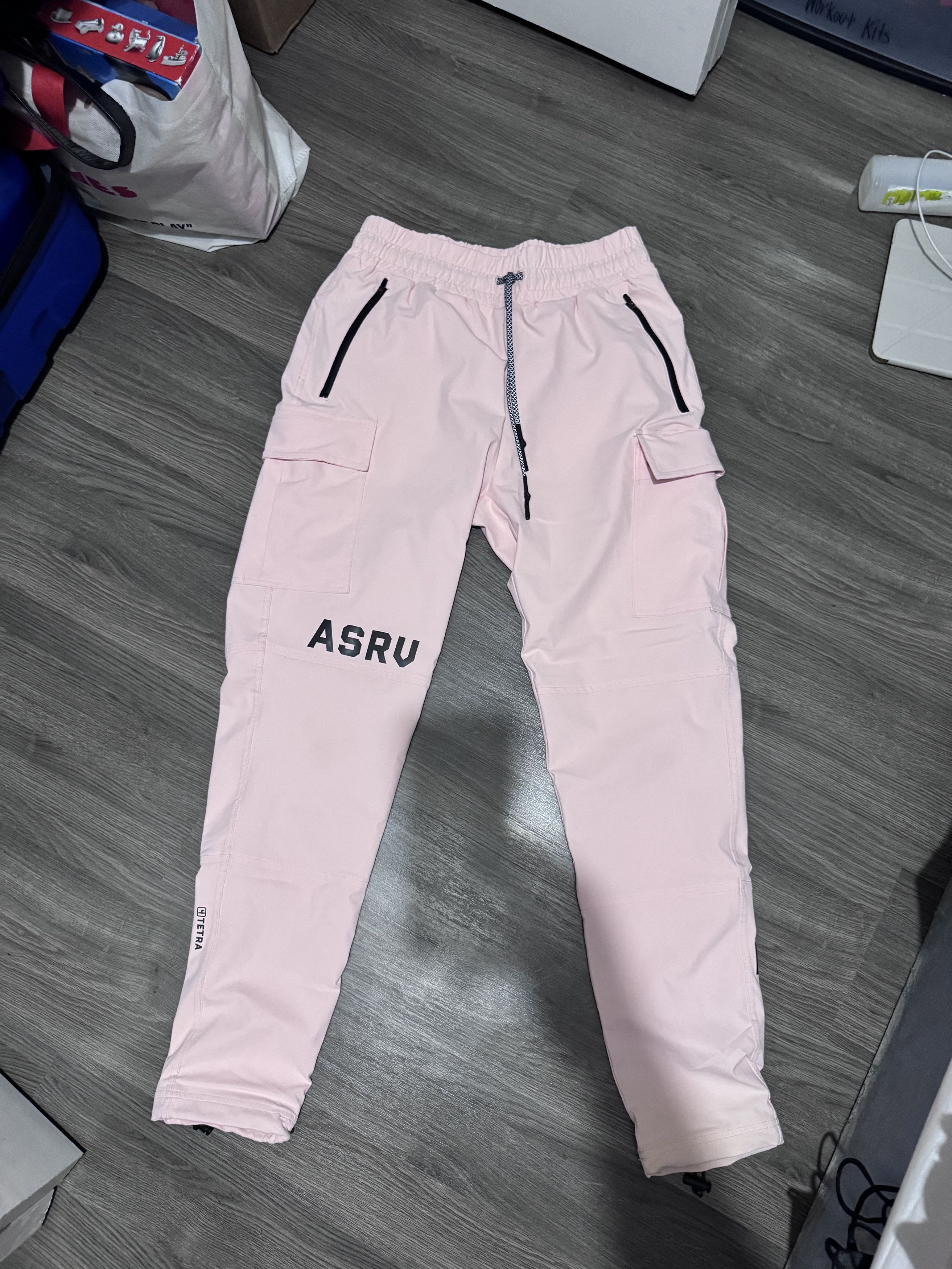 ASRV TETRA® Cargo Track Pant [ DSG. 0297 ] Pink Size US 32 / EU 48 - 1 Preview