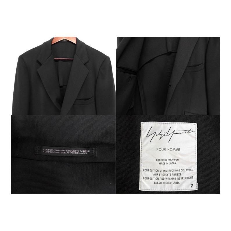 Yohji Yamamoto Yohji Yamamoto POUR HOMM Jacket Setup Size US M / EU 48-50 / 2 - 5 Thumbnail