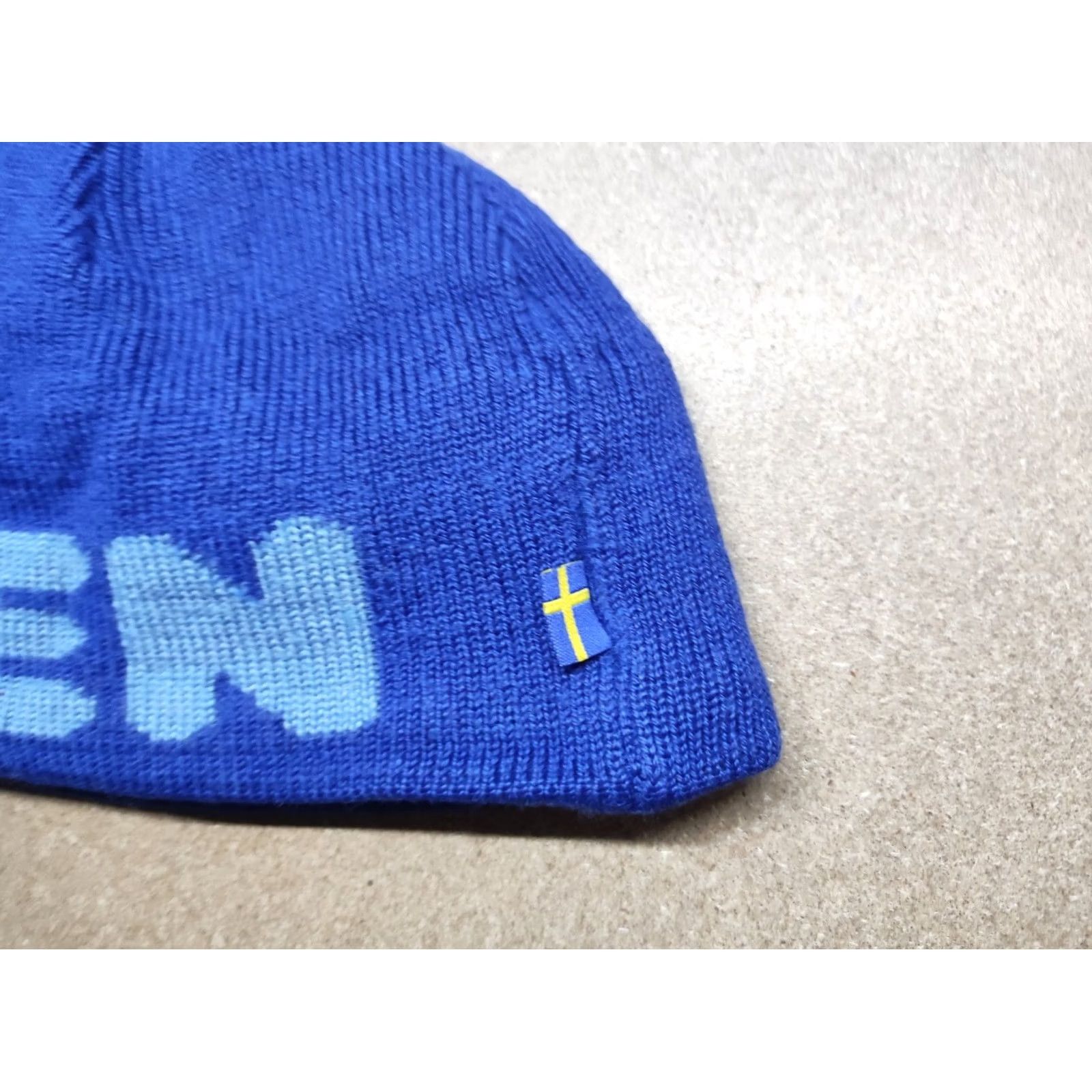 Vintage Fjallraven Beanie Hat One Size Blue Spellout Lined Warm Outdoor Ski Knit Winter Mens Womens Unisex Adults Beanie Size ONE SIZE - 4 Thumbnail
