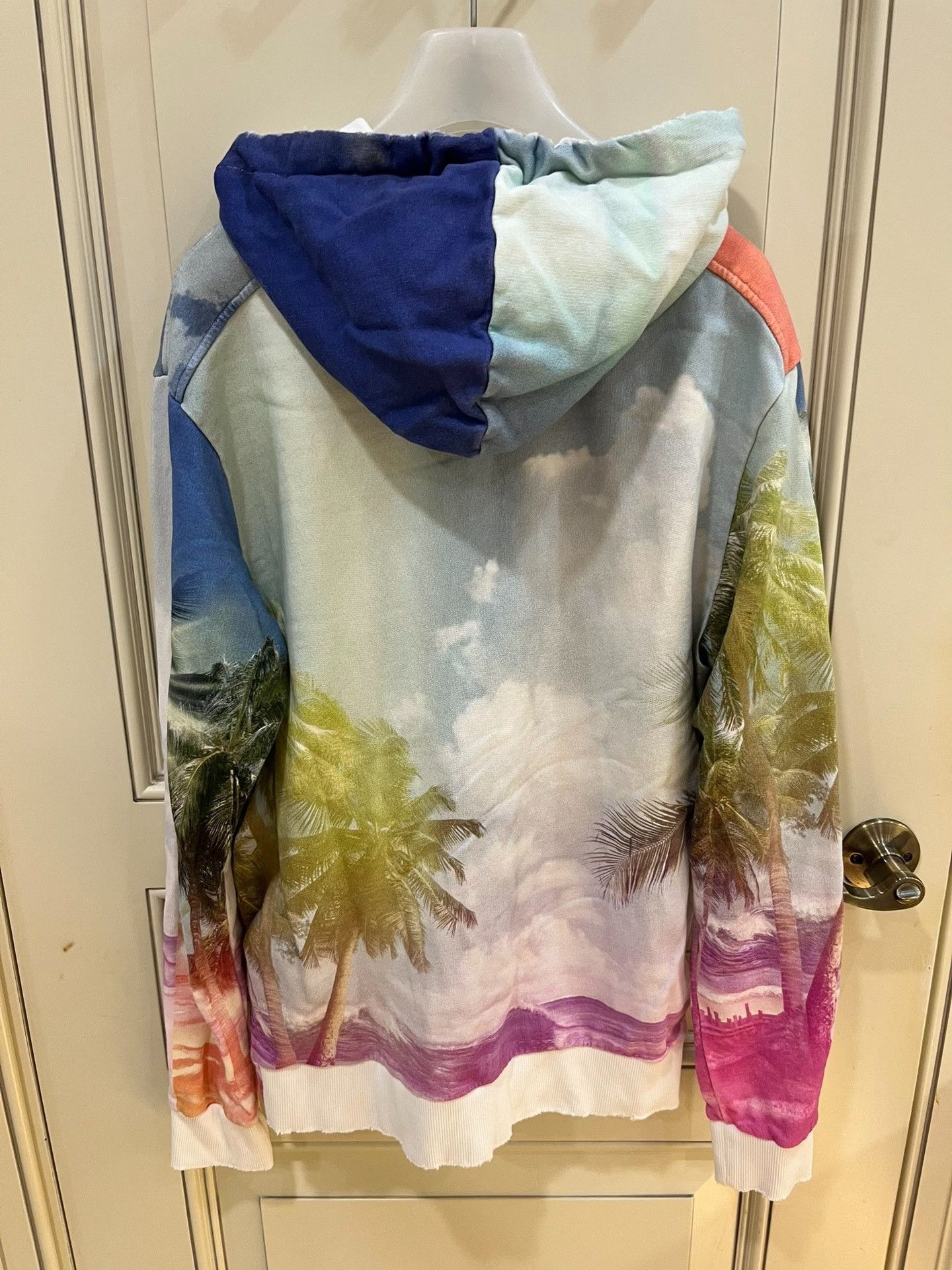 Balmain Balmain Coconut Tree Print Hoodie S Size US S / EU 44-46 / 1 - 3 Thumbnail