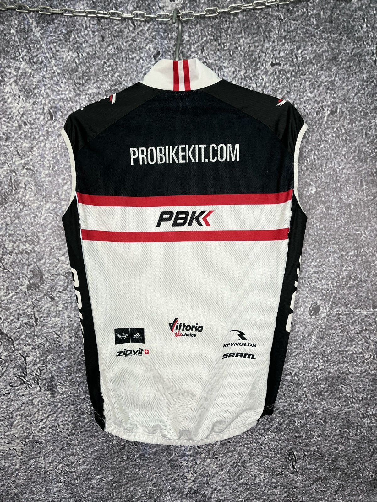 Other MOA PBK Full Zip Cycling Vest Made in Italy Adidas Size L Size US L / EU 52-54 / 3 - 11 Thumbnail