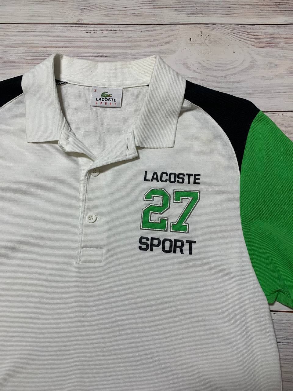 Lacoste 🐊Vintage Lacoste Sport Polo Shirt Short Sleeve Luxury 🐊 Size US M / EU 48-50 / 2 - 3 Thumbnail