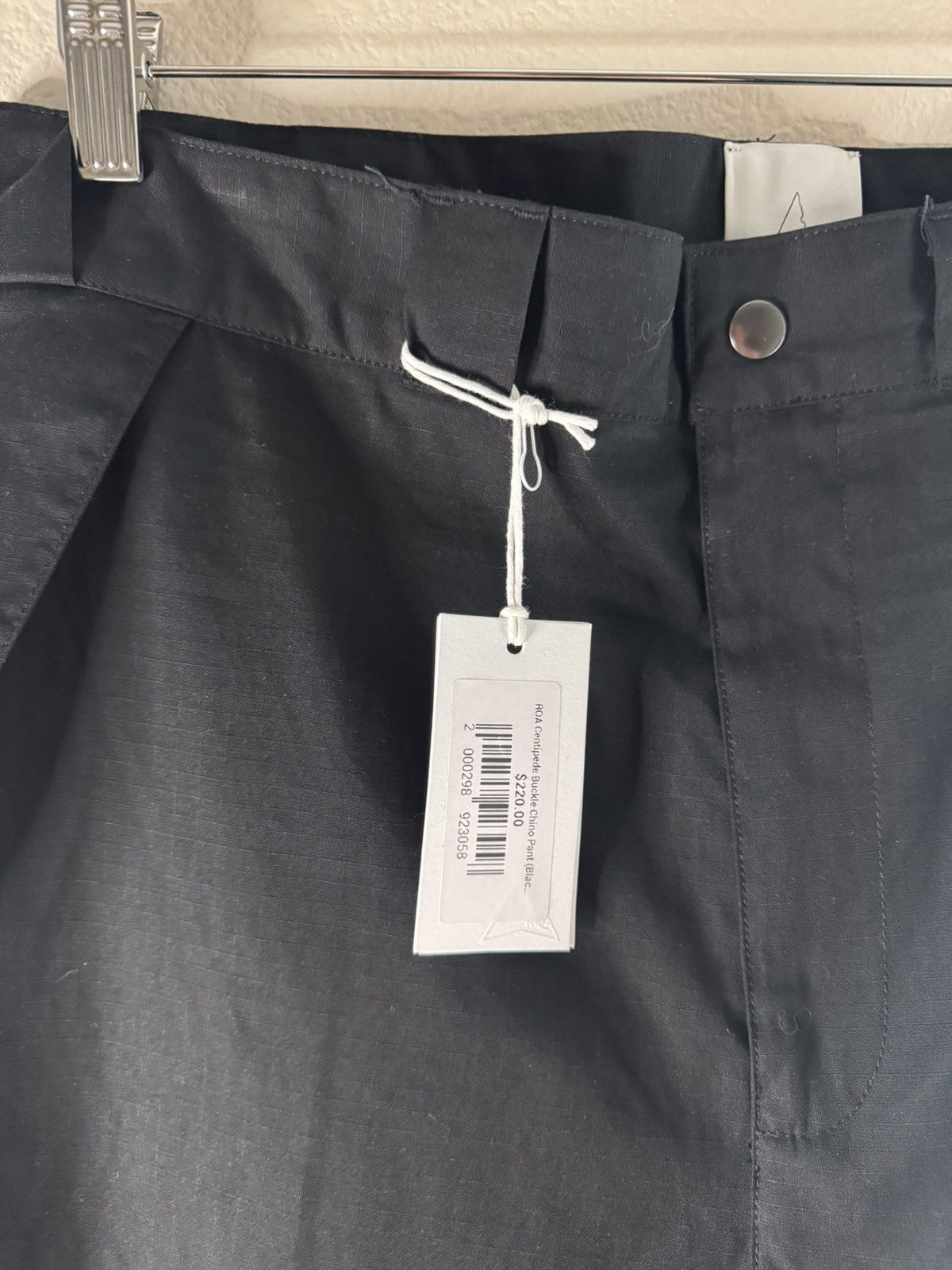ROA ROA Wide Leg Ripstop Chino Size US 31 - 2 Thumbnail