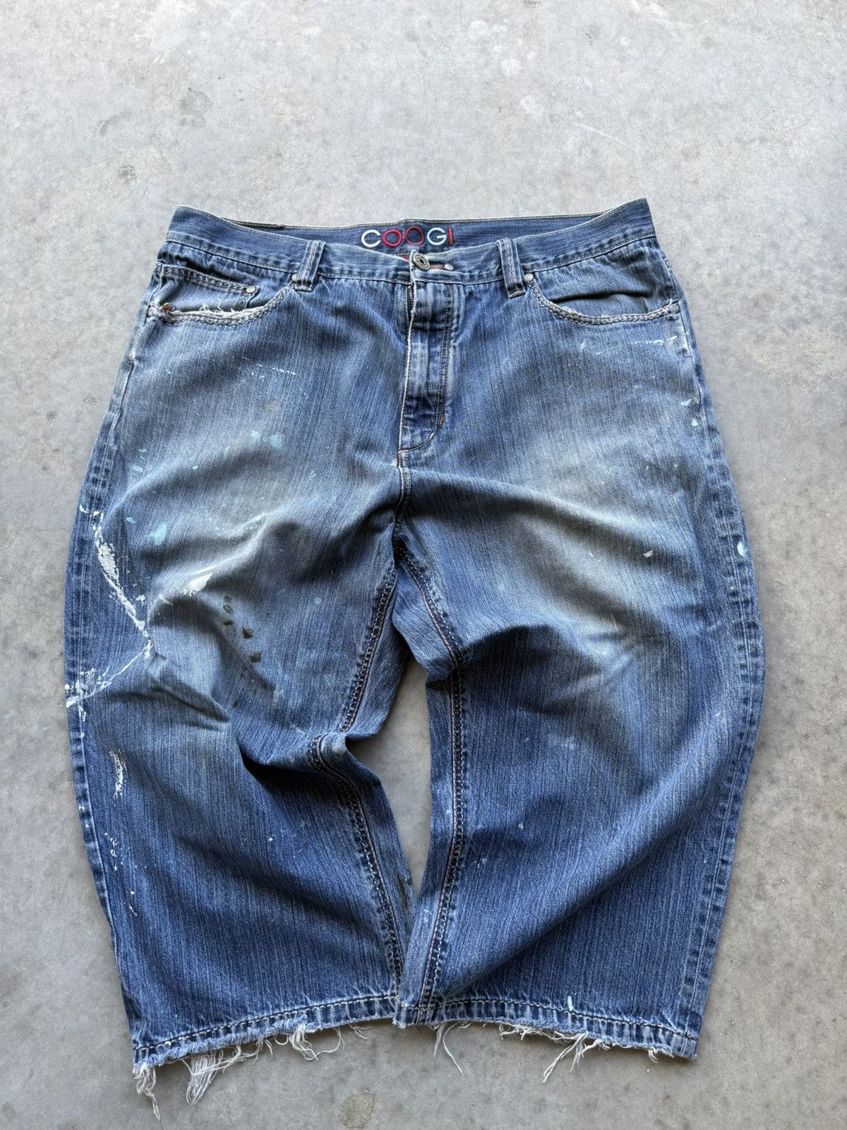 Coogi Vintage Coogi Distressed Faded Jeans Balenciaga Size US 42 / EU 58 - 2 Thumbnail