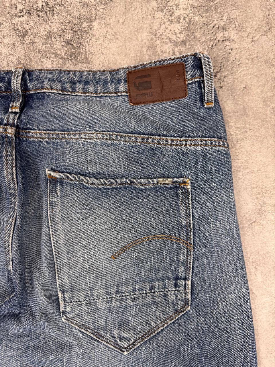 G-Star G-Star RAW Men Light Wash Denim Jeans Regular Fit Blue Size US 30 / EU 46 - 3 Thumbnail