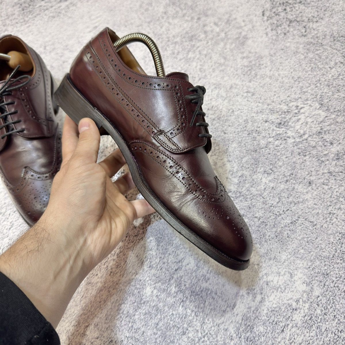Other K-Shoes England Wingtip Brogues US8 UK7 EU41 26cm Size US 8 / EU 41 - 6 Thumbnail