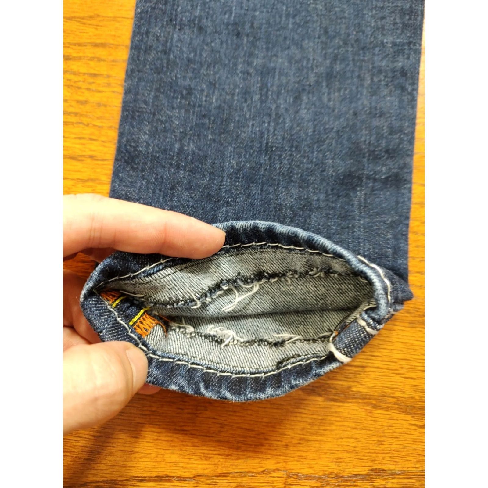 Vintage Rock Revival Jen Skinny Jeans Womens Tag 26 X 27 Inseam Blue Denim Size 26" / US 2 / IT 38 - 5 Thumbnail