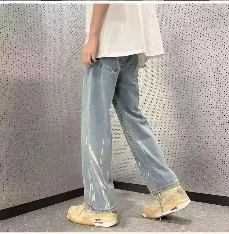 Japanese Brand Retro Colored Tie Dyed Jeans Size US 30 / EU 46 - 5 Thumbnail