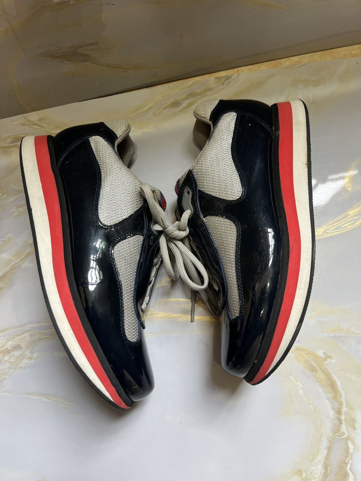 Prada Prada × Streetwear Prada American cup sneakers Size US 7 / EU 40 - 8 Thumbnail