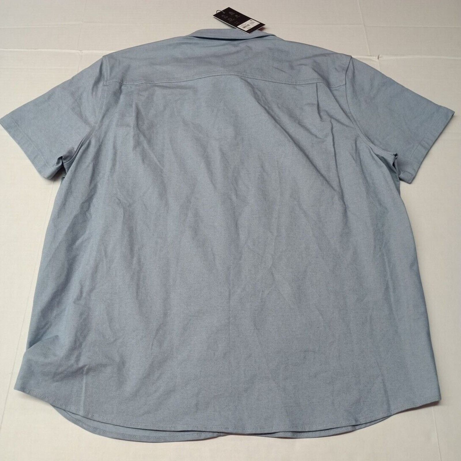 Other VRST Men's Refined Knit Button Up SS Shirt Men's XL Blue Size US XL / EU 56 / 4 - 7 Thumbnail