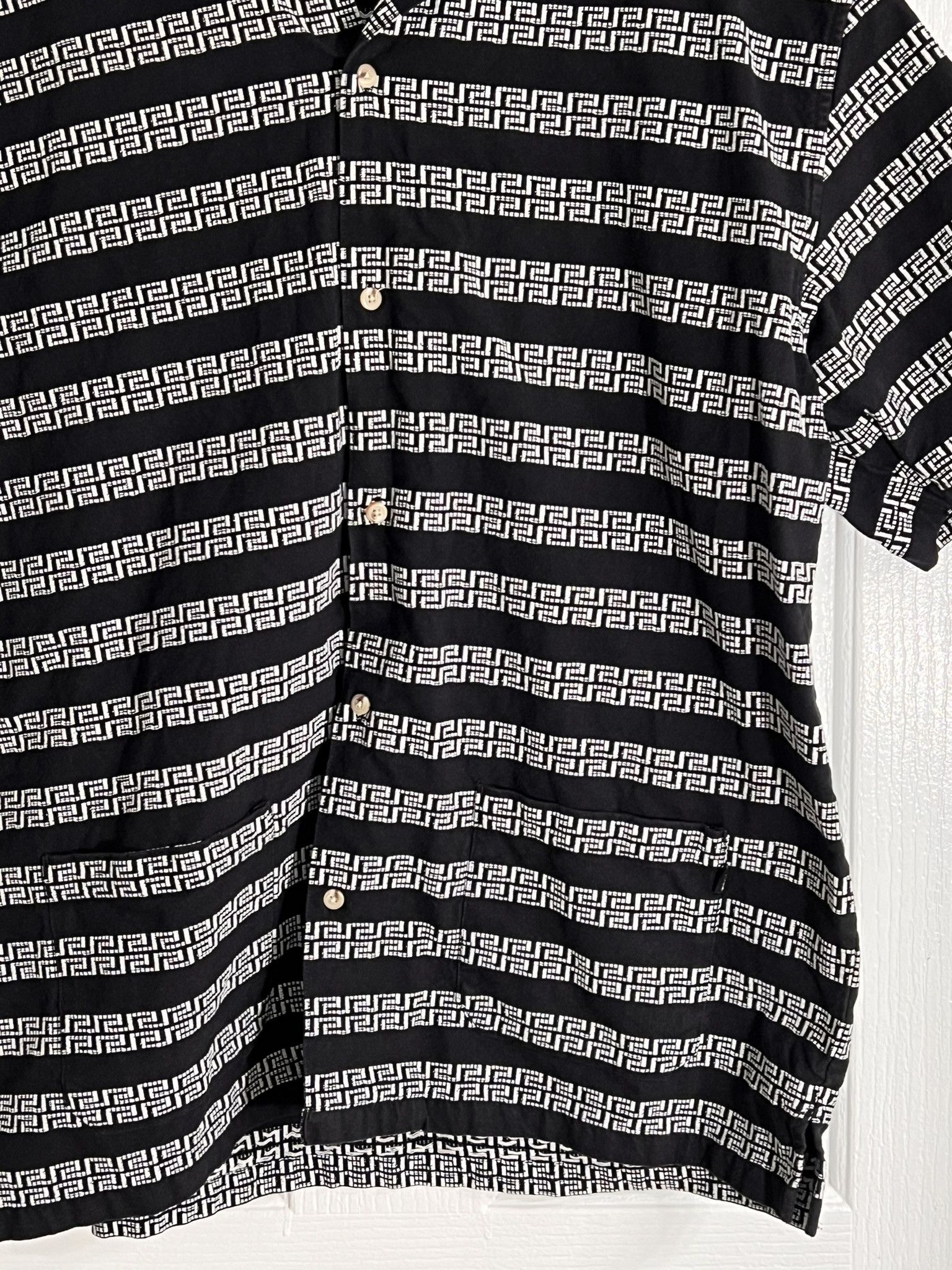 Supreme SUPREME Button Down Shirt Pockets Button Down Black XL Size US XL / EU 56 / 4 - 4 Thumbnail