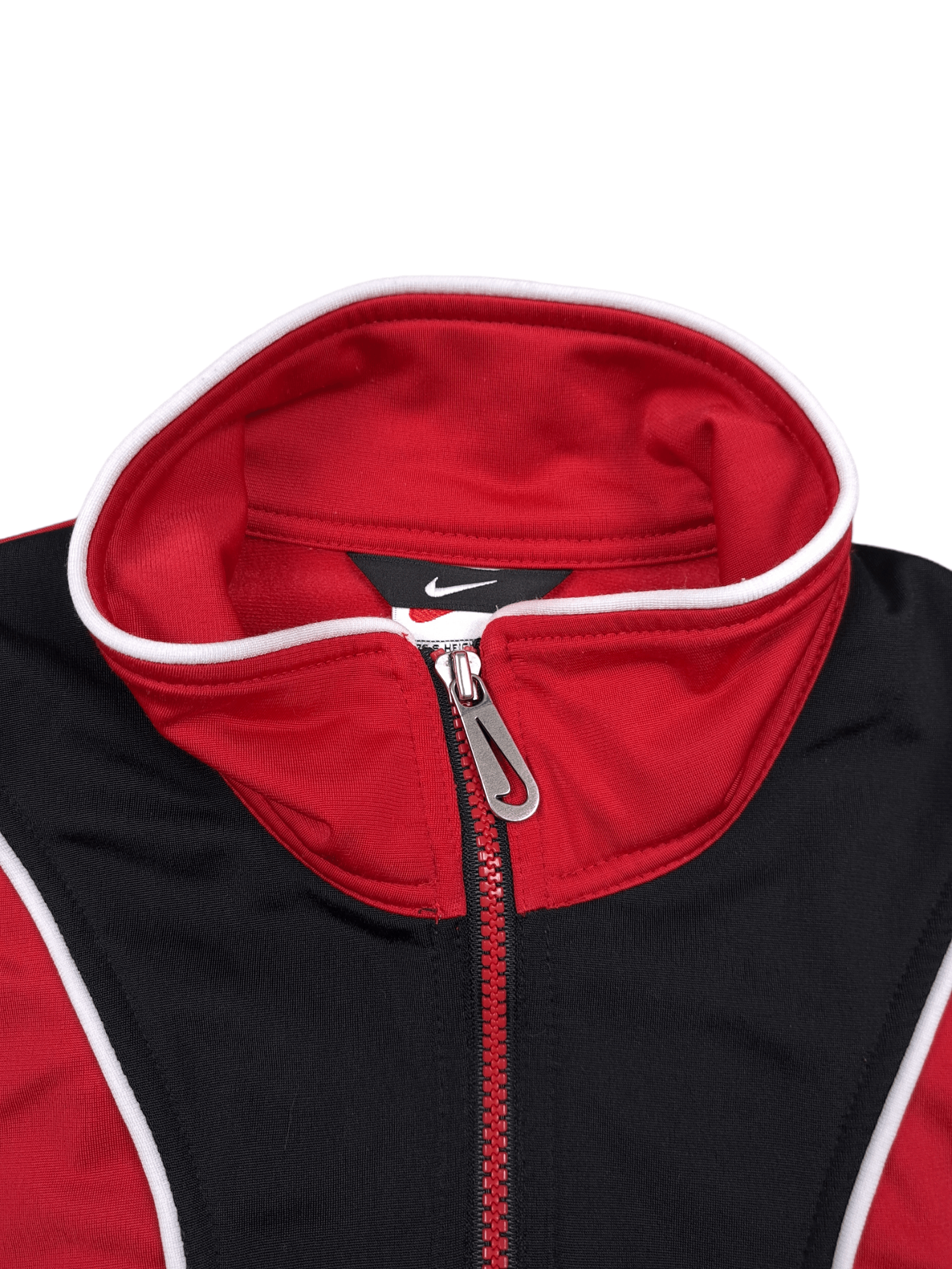 Nike × Vintage 💎 80's White Tag Spell out Full Zip Sweatshirt Hoodie y2k Size US S / EU 44-46 / 1 - 7 Thumbnail