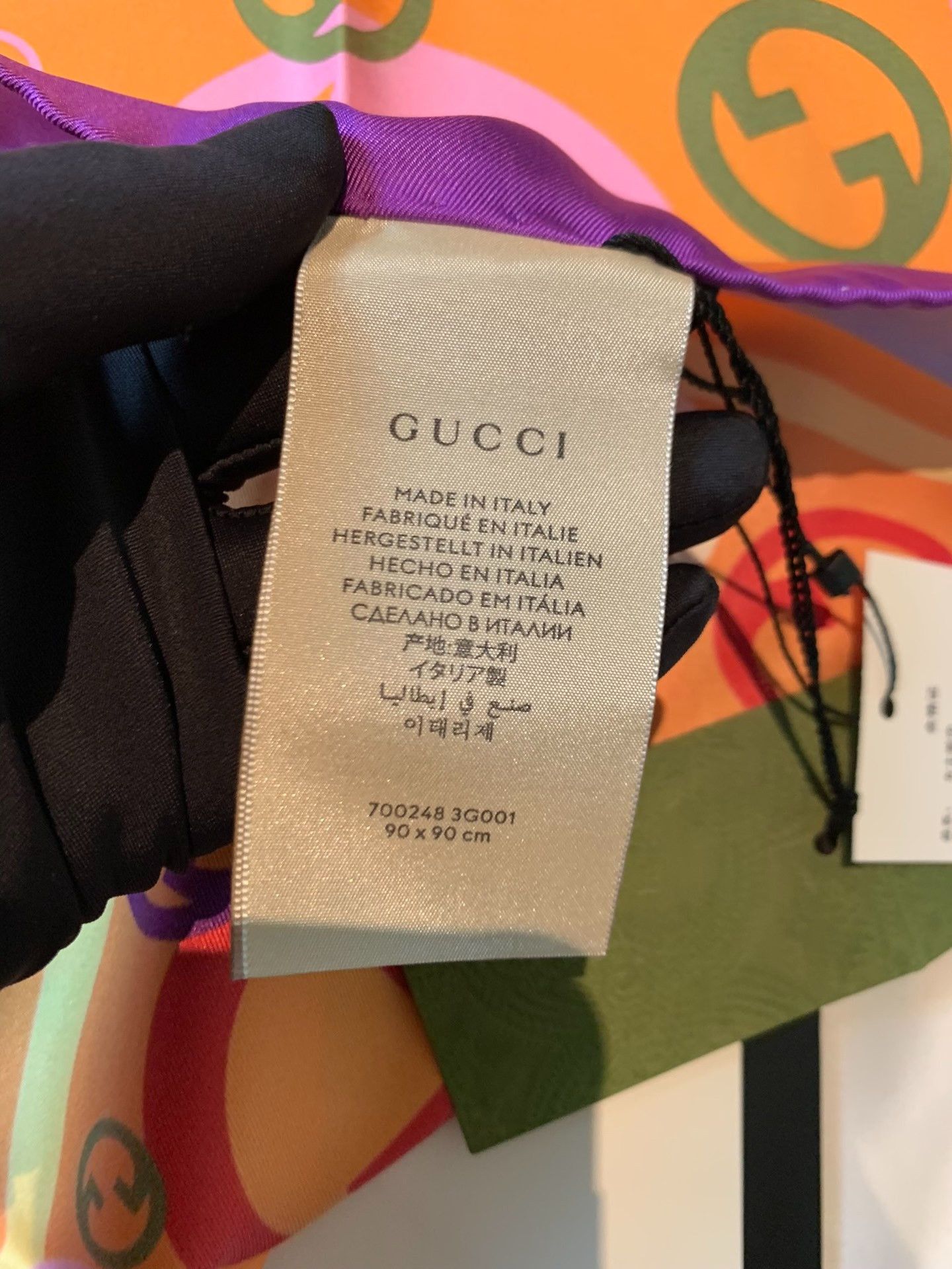Gucci Gucci Brand New Women's Scarf 2501-Nextarrow Size ONE SIZE - 6 Thumbnail