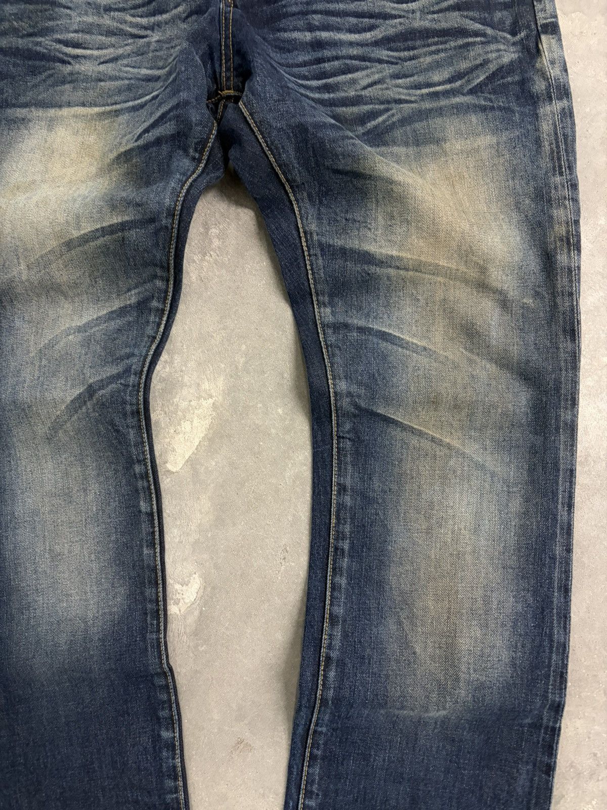 Prps Prps Japanese Dirt Washed Denim Jeans Size US 32 / EU 48 - 7 Thumbnail