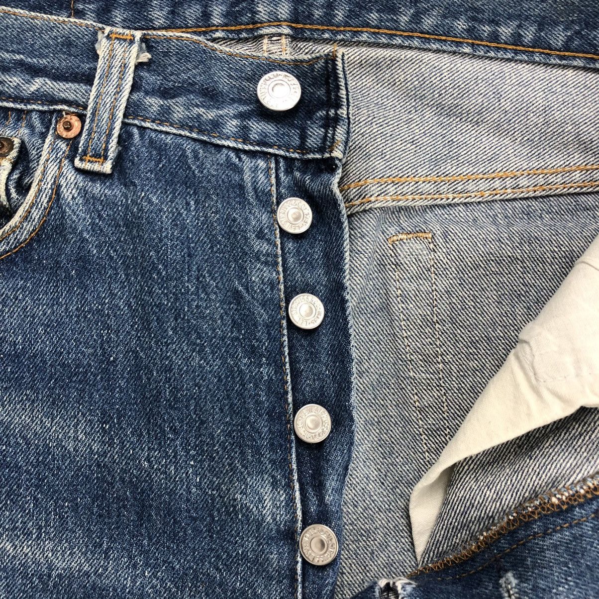 Levi's × Levi's Vintage Clothing × Vintage 🇺🇸90’s Vintage Levis 501XX 31x33 Straight Leg Faded Jeans Size US 29 - 7 Thumbnail