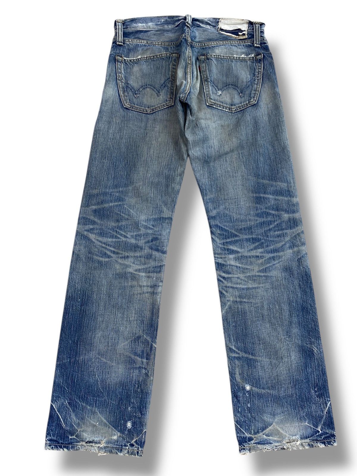 Edwin Edwin Brand Faded Blue Wash Style Loose Jeans Size US 32 / EU 48 - 3 Thumbnail