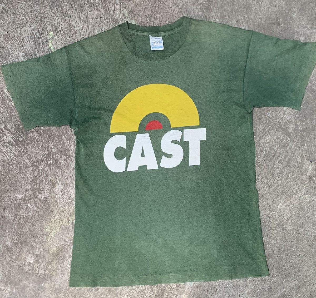 Band Tees × Vintage Vintage 90s Cast band Shirt Britpop Size US L / EU 52-54 / 3 - 1 Thumbnail