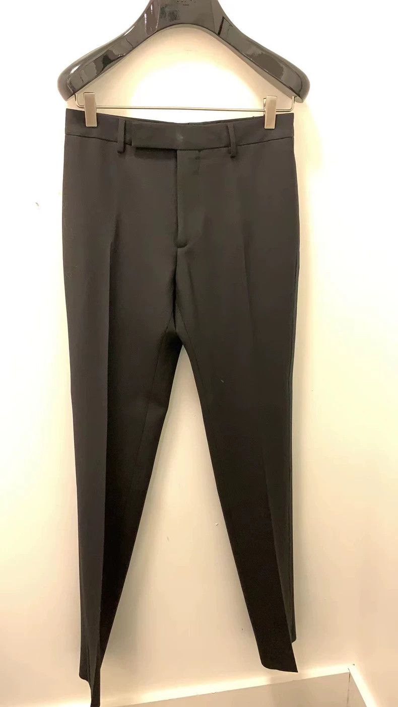 Celine Celine 2019SS Thick grain Grain de poudre wool smoking pan Size US 28 / EU 44 - 1 Thumbnail