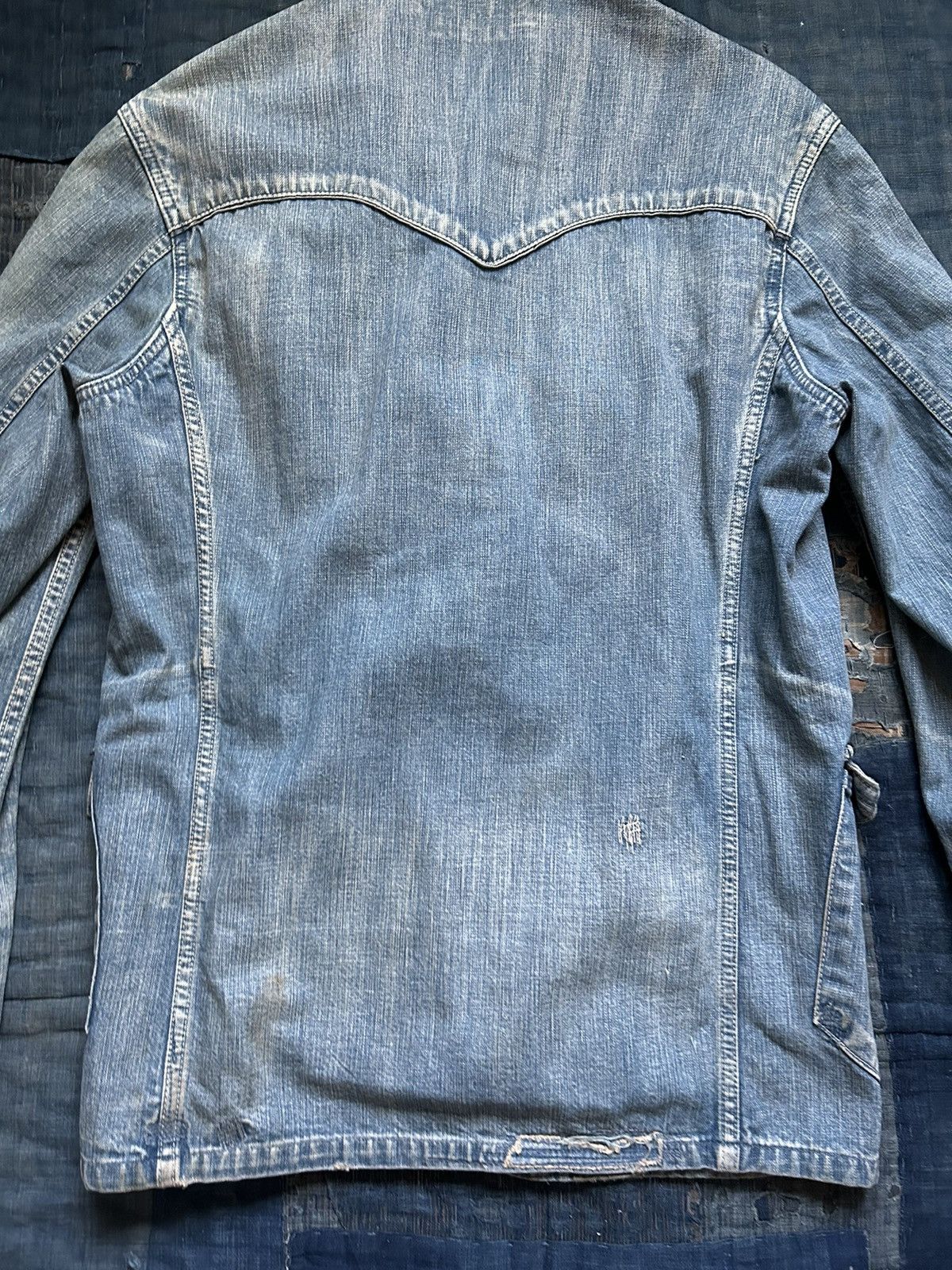 Kapital × Kapital Kountry Kapital damaged Studs coverall denim jacket Size US L / EU 52-54 / 3 - 12 Thumbnail