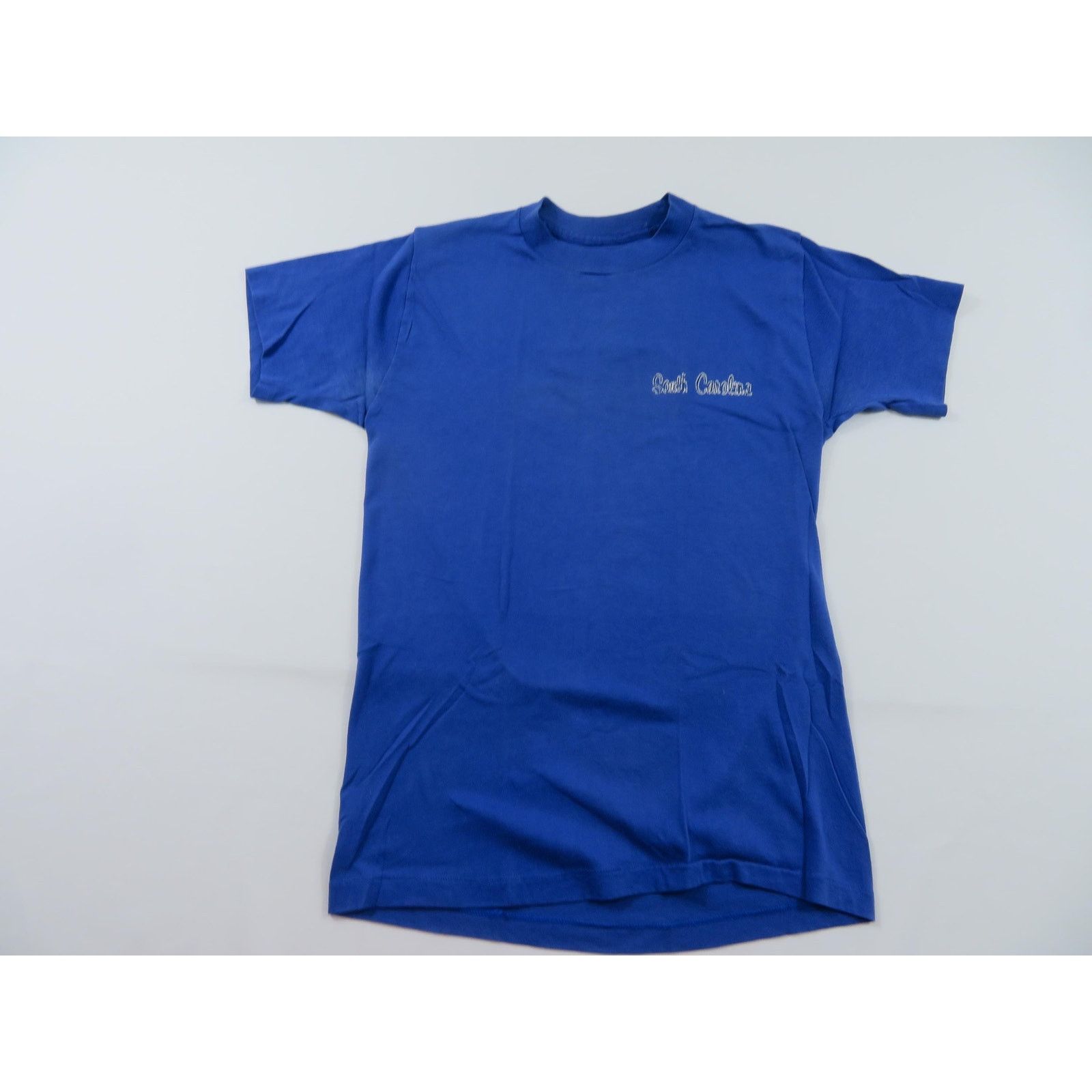 Other South Carolina Souvenir T-Shirt Blue White Sz M 1980s Size US M / EU 48-50 / 2 - 1 Thumbnail