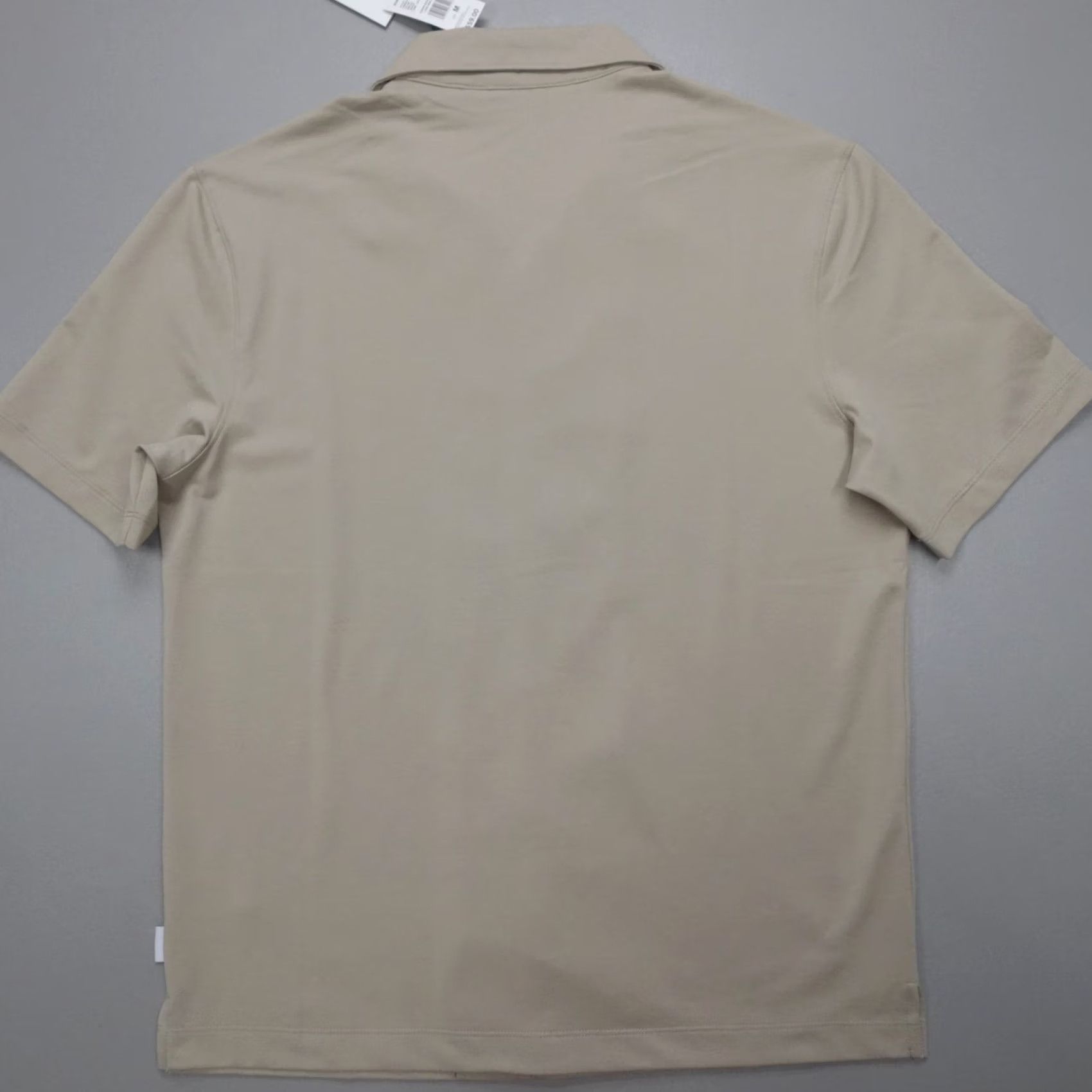 Kenneth Cole Kenneth Cole Button Up S/S Shirt Mocha Casual Cotton Blend Stretch Men's Size M Size US M / EU 48-50 / 2 - 7 Thumbnail
