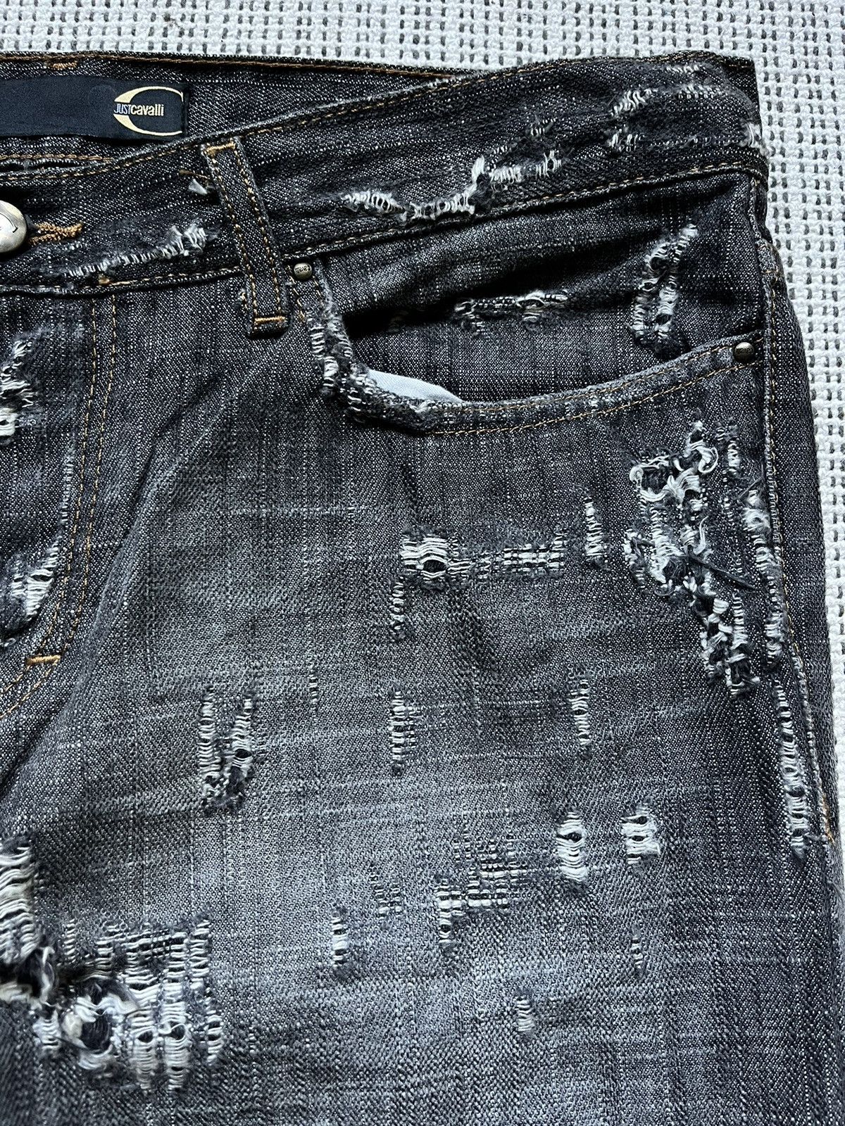 Just Cavalli Just Cavalli distressed jeans pants Size US 32 / EU 48 - 5 Thumbnail