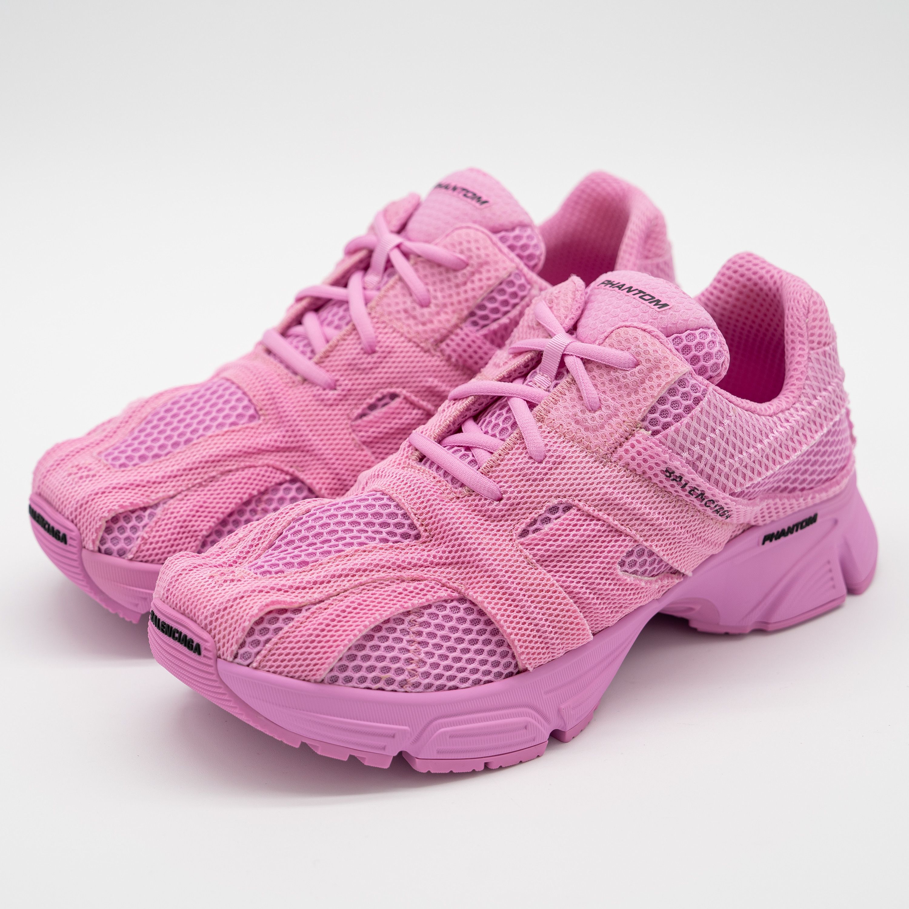 Balenciaga 42 EU / 12 US Balenciaga Phantom Sneakers Pink Mesh Size US 12 / IT 42 - 1 Thumbnail