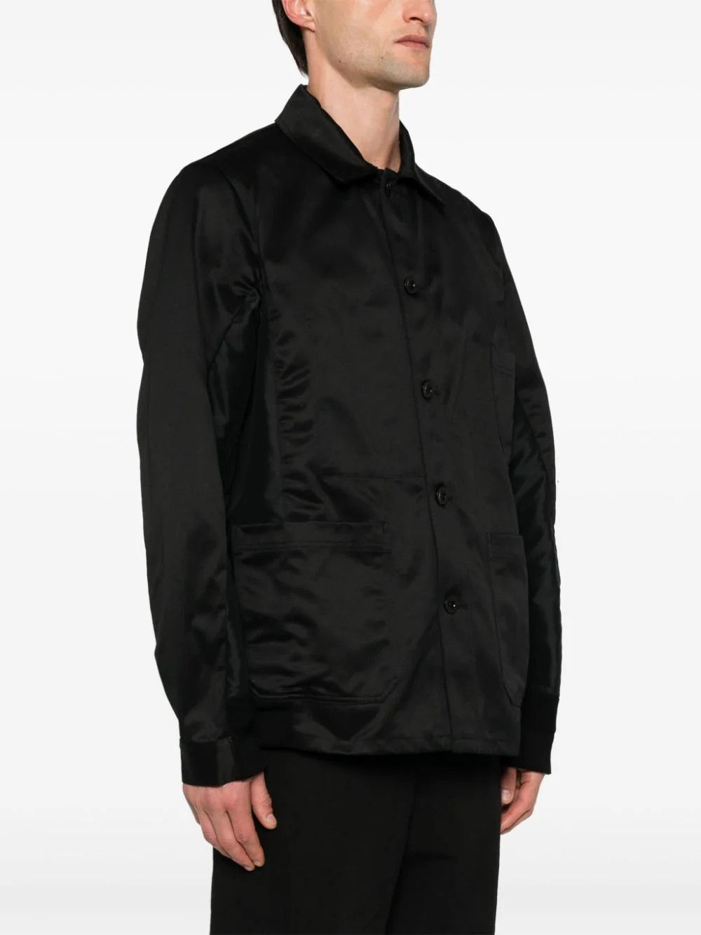 Sacai o1mris0824 Twill Jacket in Black Size US S / EU 44-46 / 1 - 5 Thumbnail