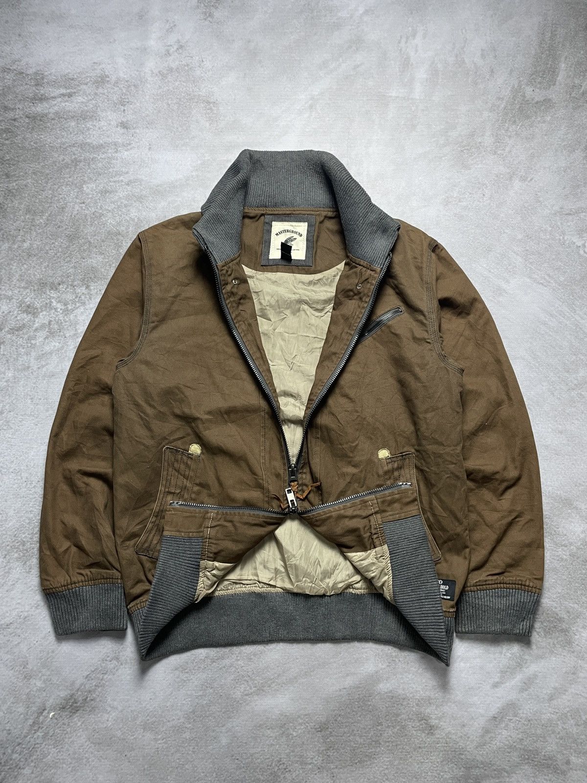 Hysteric Glamour × Japanese Brand 2000’s Masterground - Military Workwear Jacket Size US L / EU 52-54 / 3 - 12 Thumbnail