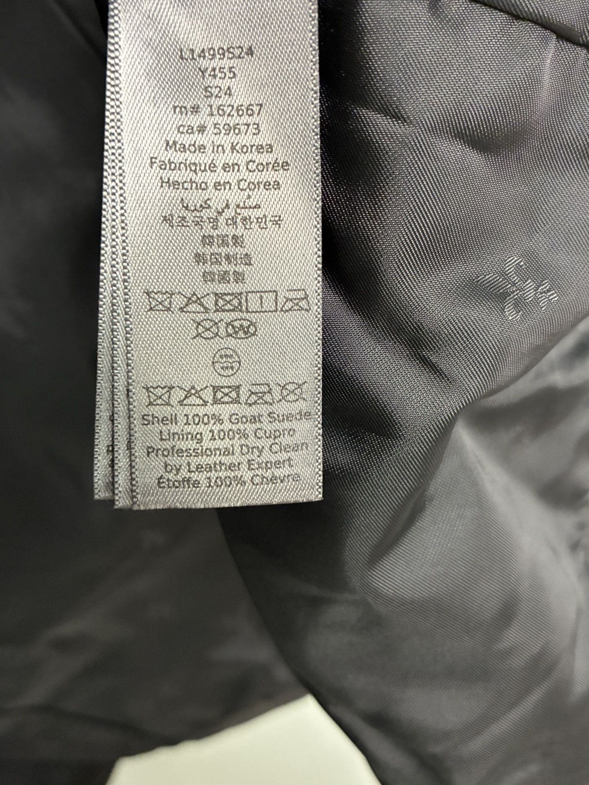 John Varvatos Rind Suede Leather Jacket EU 50 USA 40 Size US M / EU 48-50 / 2 - 11 Thumbnail