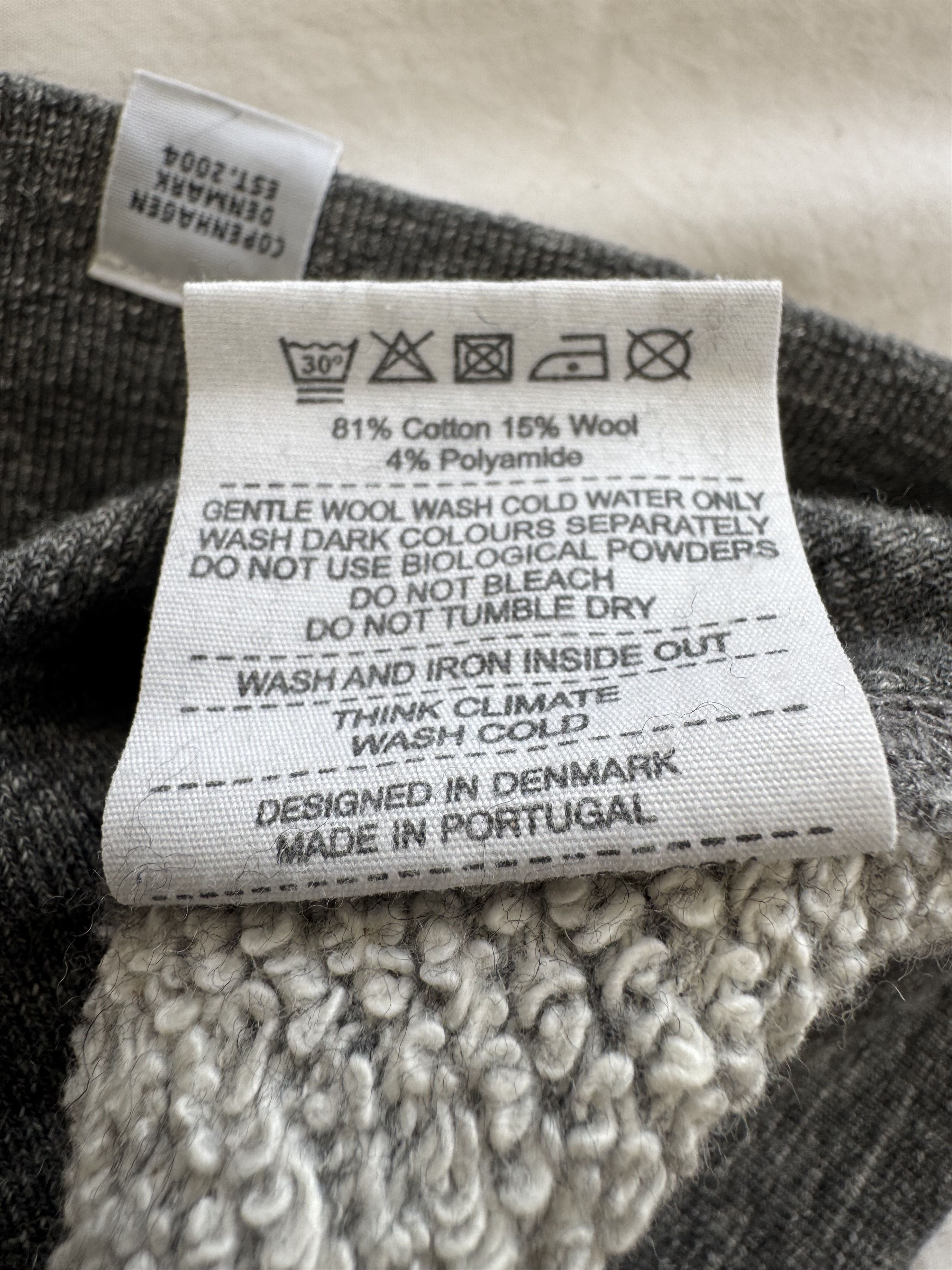 Norse Projects Norse Project Vorm Cotton Wool Sweater Size US L / EU 52-54 / 3 - 6 Thumbnail