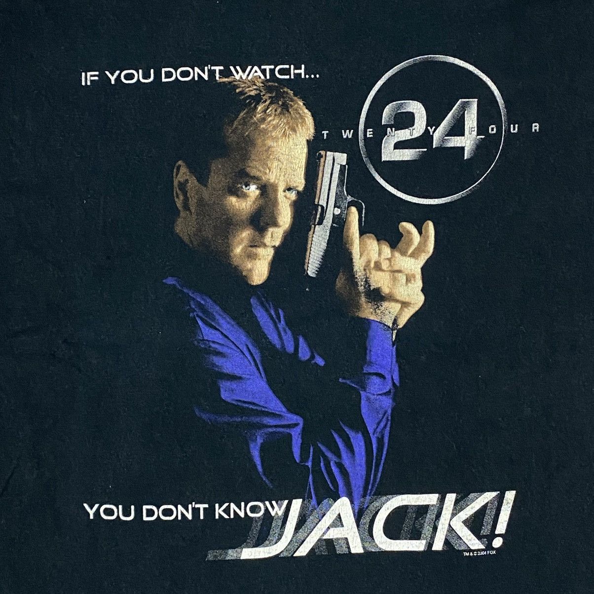 Gildan × Vintage Vintage tv serie twenty four 24 movie film Size US L / EU 52-54 / 3 - 2 Thumbnail