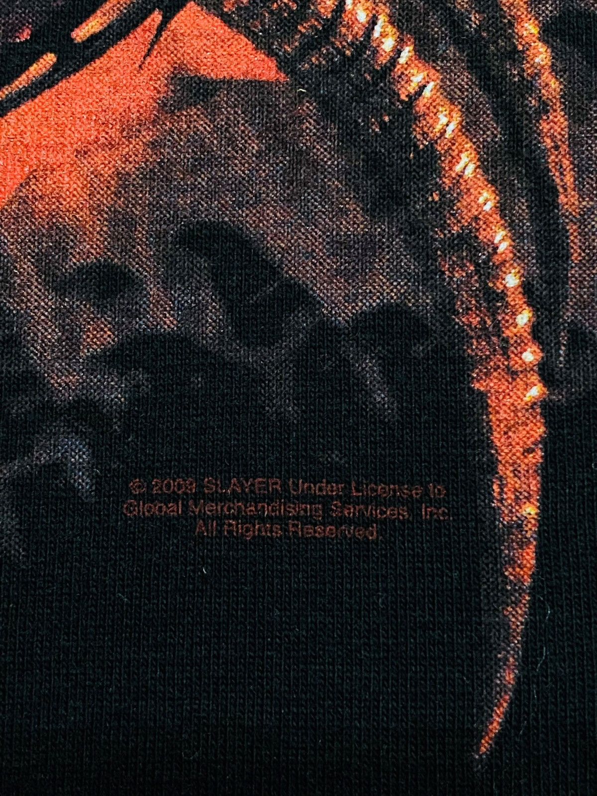 Band Tees Slayer 2009 World Tour Tee Size US S / EU 44-46 / 1 - 5 Thumbnail